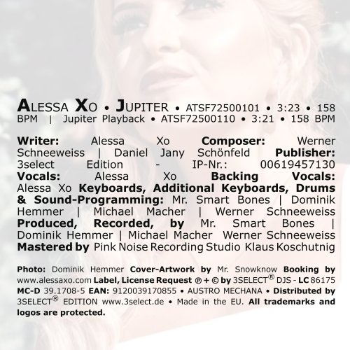 Backcover Alessa XO Jupiter